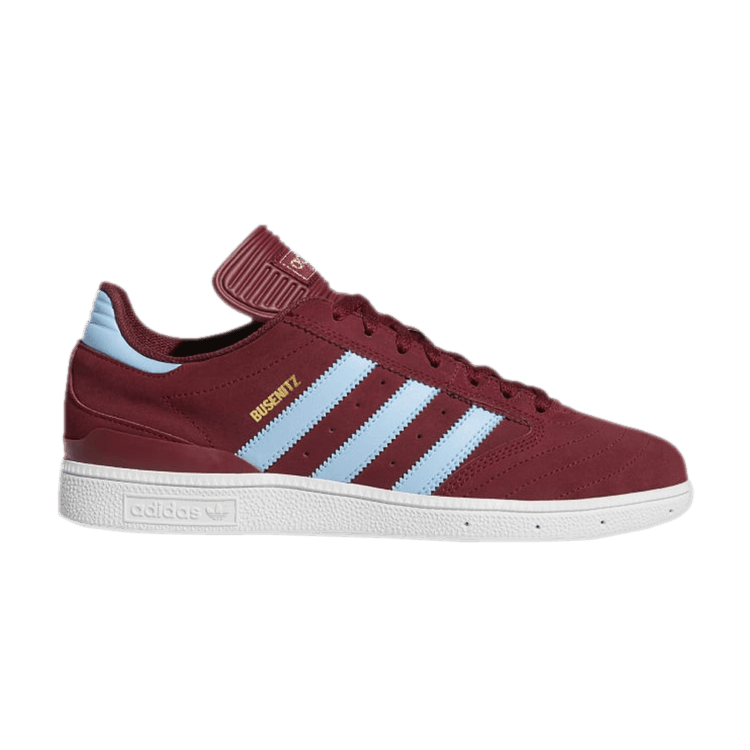 Adidas Busenitz Pro 'Collegiate Burgundy Clear Blue' — Collegiate Burgundy/Clear Blue/Cloud White