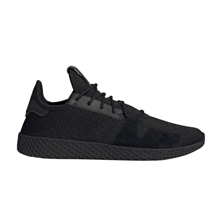 Pharrell x adidas Tennis Hu v2 'Triple Black' — Core Black/Carbon/Footwear White