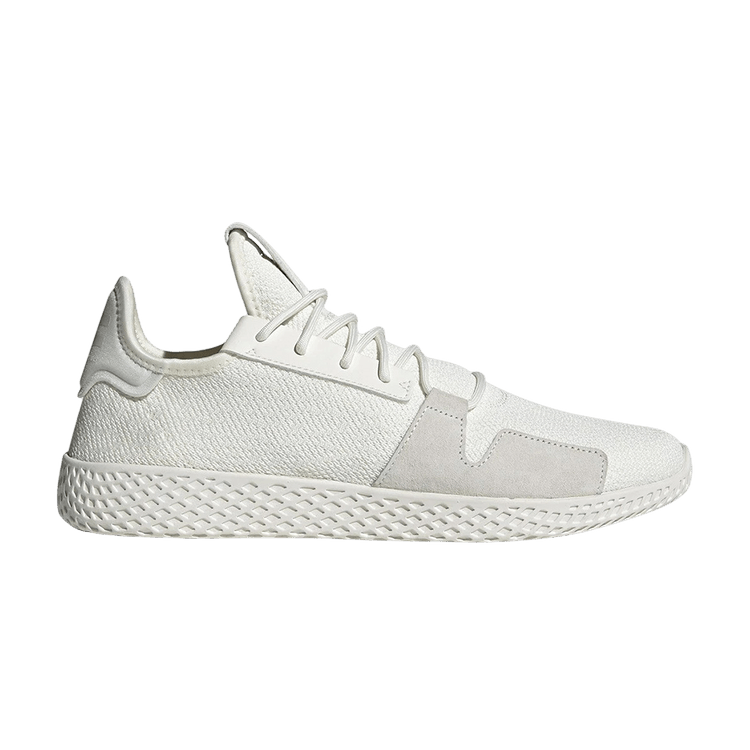 Pharrell x adidas Tennis Hu v2 'Off White' — Off White/Off White/Core Black