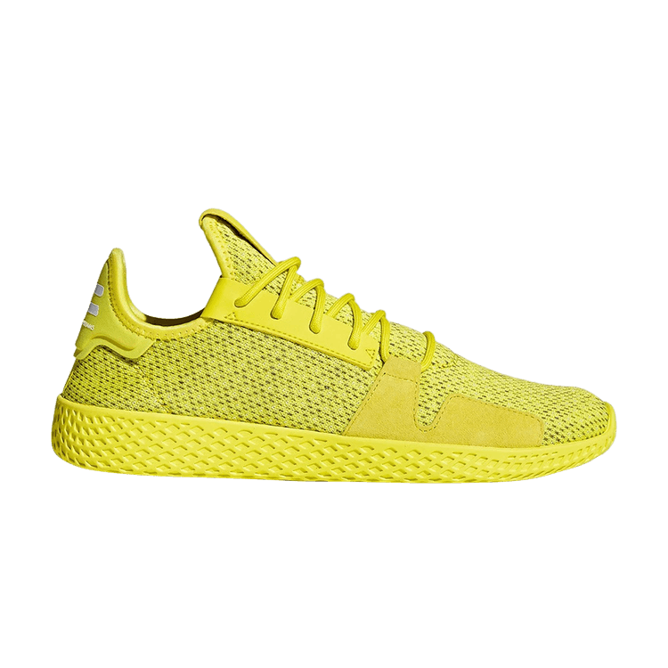 Pharrell x adidas Tennis Hu V2 'Shock Yellow' — Shock Yellow/Shock Yellow/Cloud White
