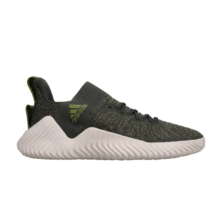 Adidas Alphabounce Trainer 'Tech Olive' — Legend Earth/Tech Olive/Blue Tint