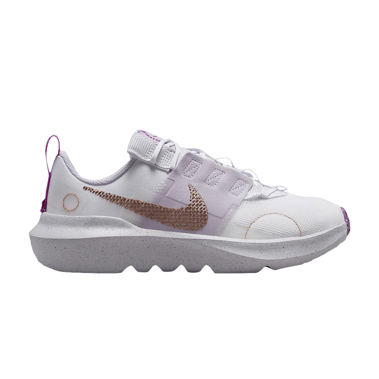 Nike Crater Impact GS 'White Metallic Copper' — White/Vivid Purple/Violet Frost/Metallic Copper