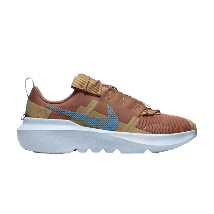 Nike Crater Impact GS 'Mineral Clay Laser Blue' — Mineral Clay/Elemental Gold/Chambray Blue/Laser Blue