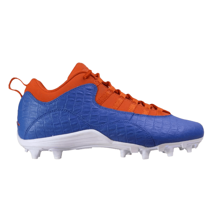 Air Jordan 10 Alpha Low 'Florida Gators' PE — Game Royal/Pine Green