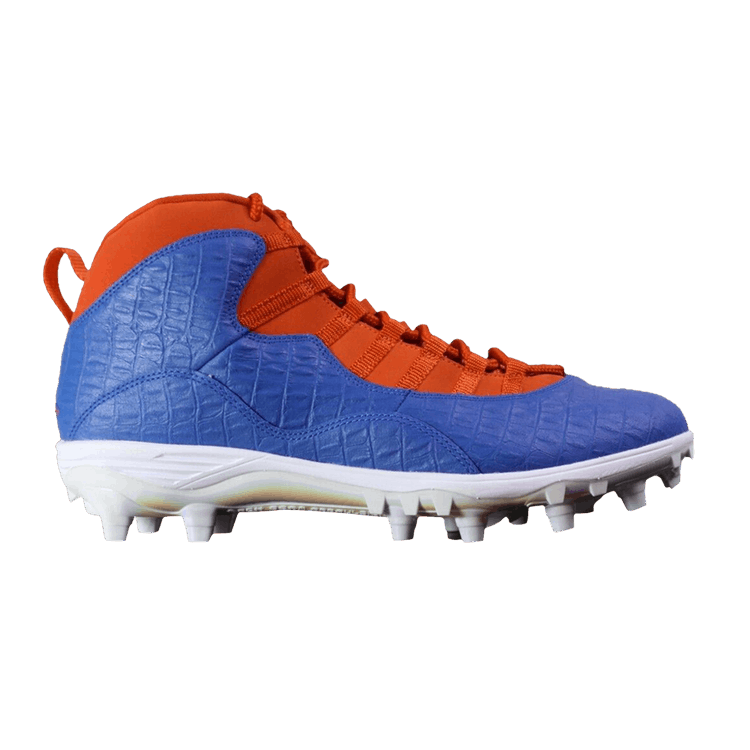 Air Jordan 10 Superbad 'Florida Gators' PE — Game Royal/Pine Green