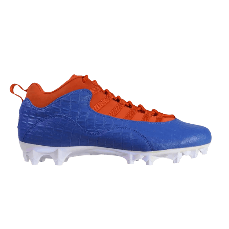 Air Jordan 10 Vapor Carbon Low 'Florida Gators' PE — Game Royal/Pine Green/University Orange