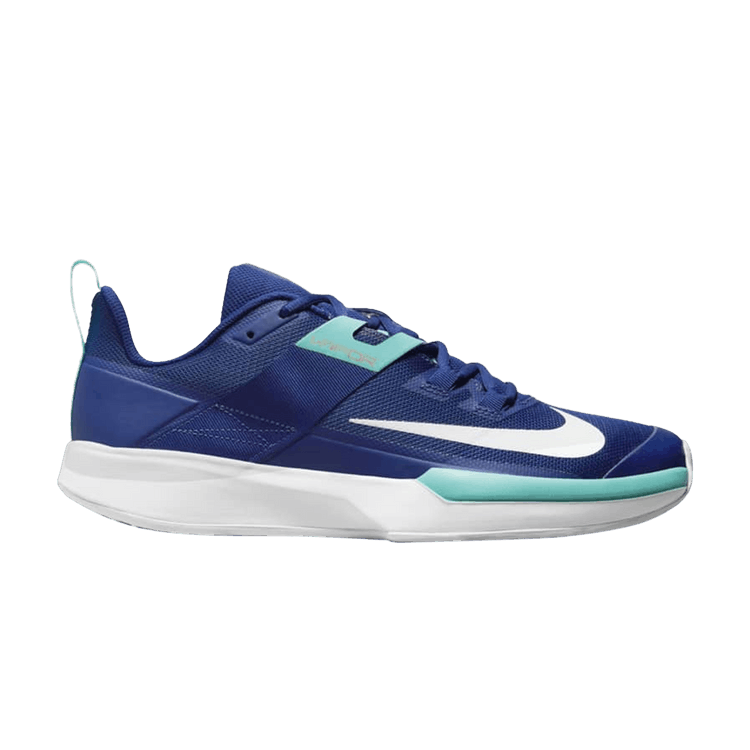 NikeCourt Vapor Lite 'Deep Royal Blue Dynamic Turquoise' — Deep Royal Blue/Dynamic Turquoise/Magma Orange/White
