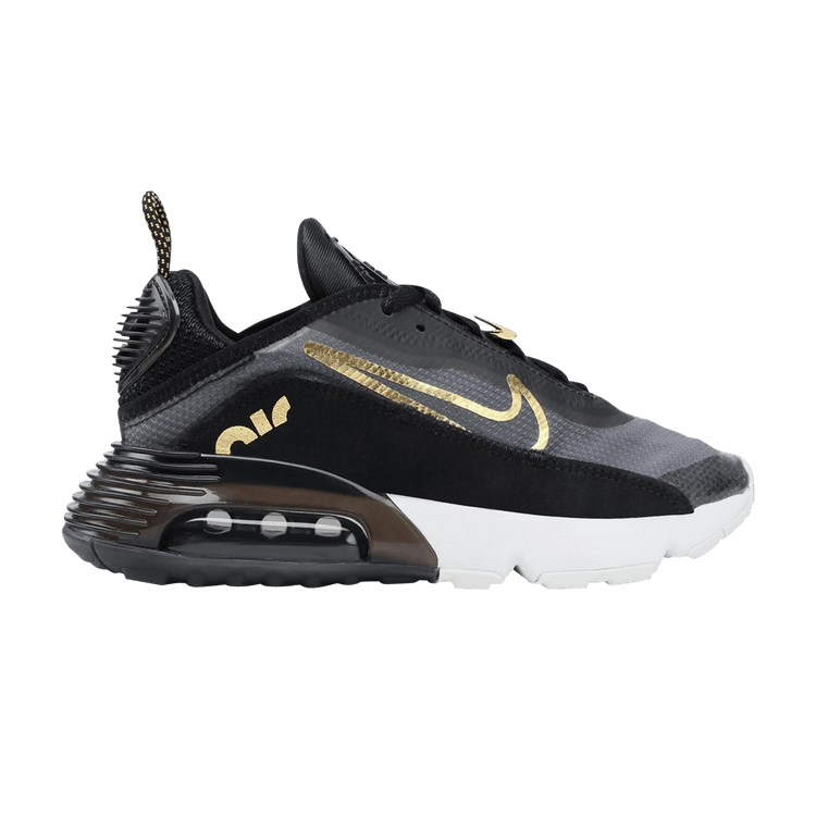 Nike Wmns Air Max 2090 'Black Metallic Gold' — Black/Metallic Gold/White