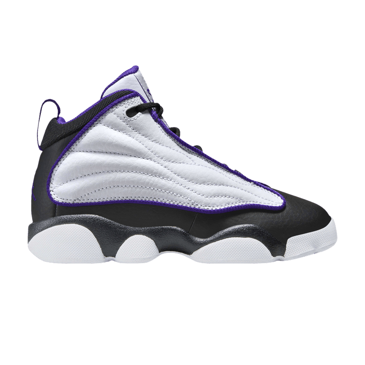 Air Jordan Pro Strong PS 'Electro Purple' — White/Black/Electro Purple