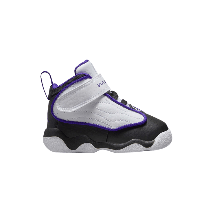 Air Jordan Pro Strong TD 'Electro Purple' — White/Black/Electro Purple