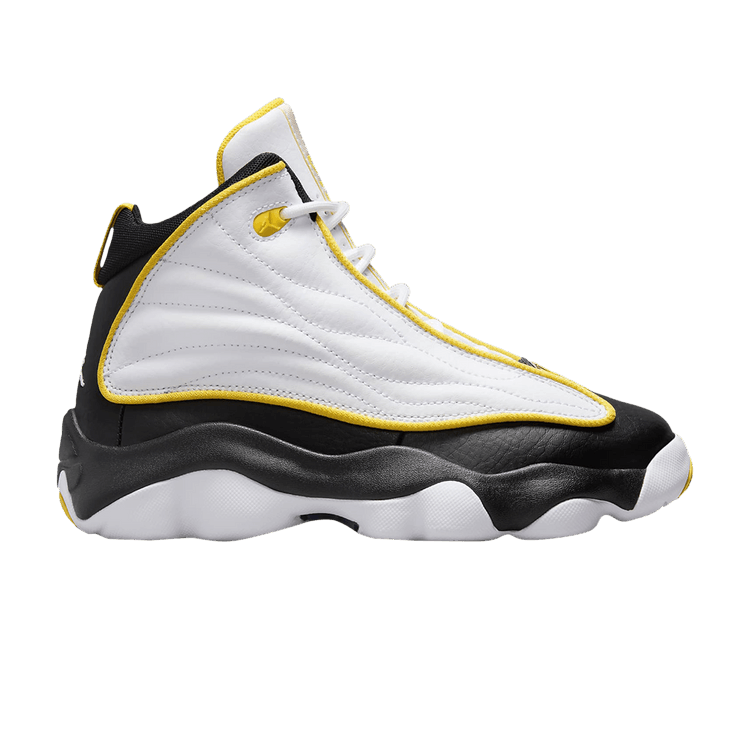 Air Jordan Pro Strong GS 'Tour Yellow' — White/Black/Tour Yellow
