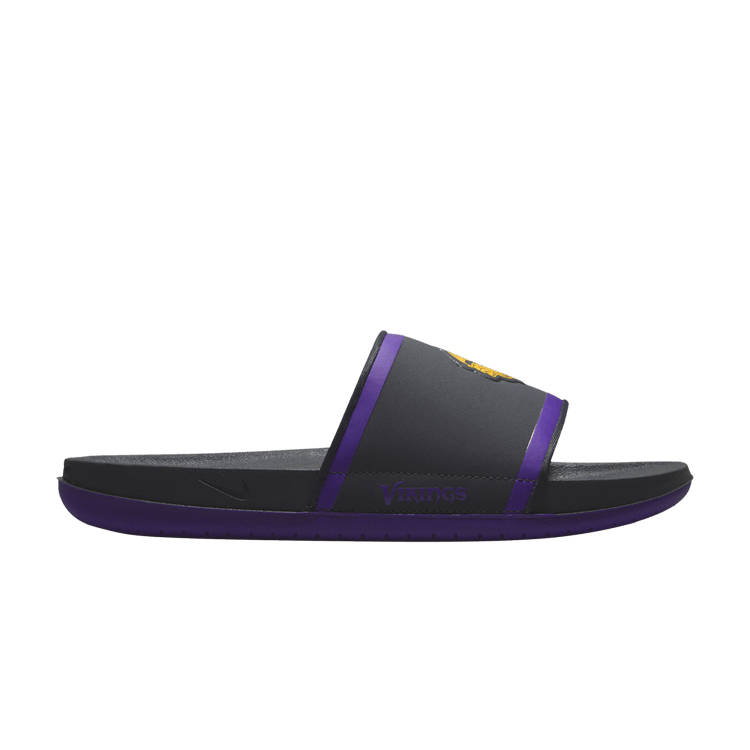 NFL x Nike Offcourt Slide 'Minnesota Vikings 2024' — Anthracite/Court Purple/Gold
