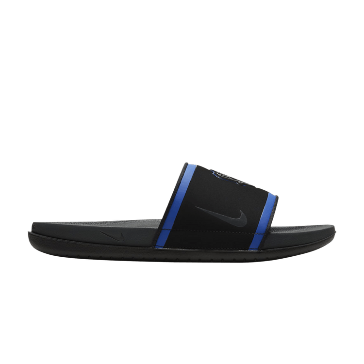 NFL x Nike OffCourt Slide 'Los Angeles Rams 2022' — Black/Hyper Royal/Midwest Gold/Anthracite
