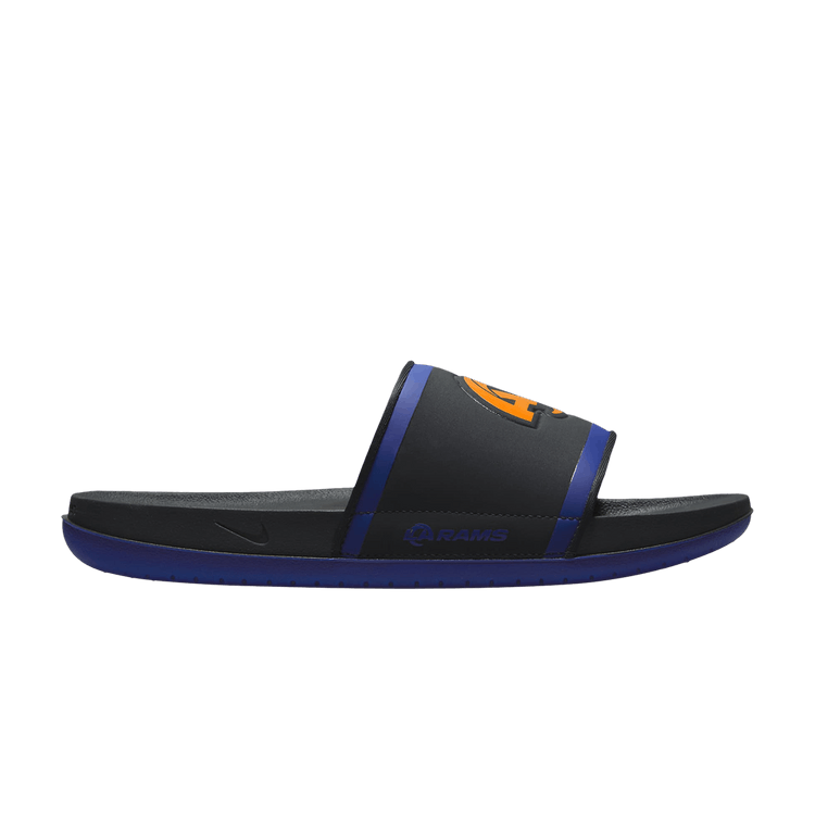 Nike NFL x Offcourt Slide 'Los Angeles Rams 2023' — Anthracite/Hyper Royal/Sundial