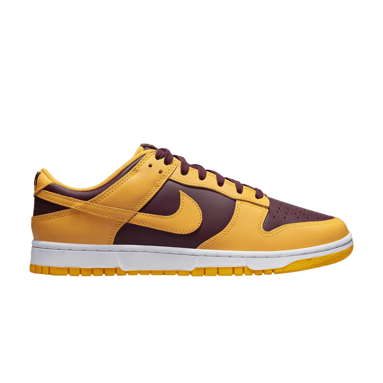 Nike Dunk Low 'Arizona State' — University Gold/White/Deep Maroon/University Gold
