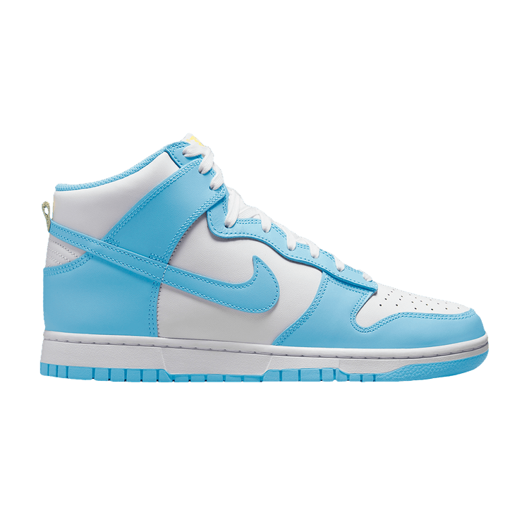 Nike Dunk High 'Blue Chill' — Blue Chill/White/Amarillo/Blue Chill