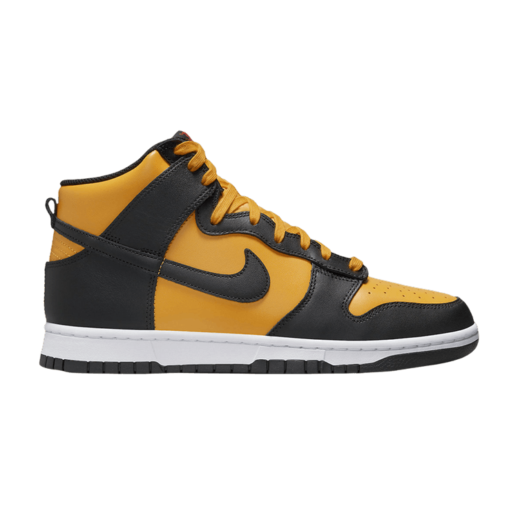 Nike Dunk High Retro 'Bruce Lee' — University Gold/White/Habanero Red/Black