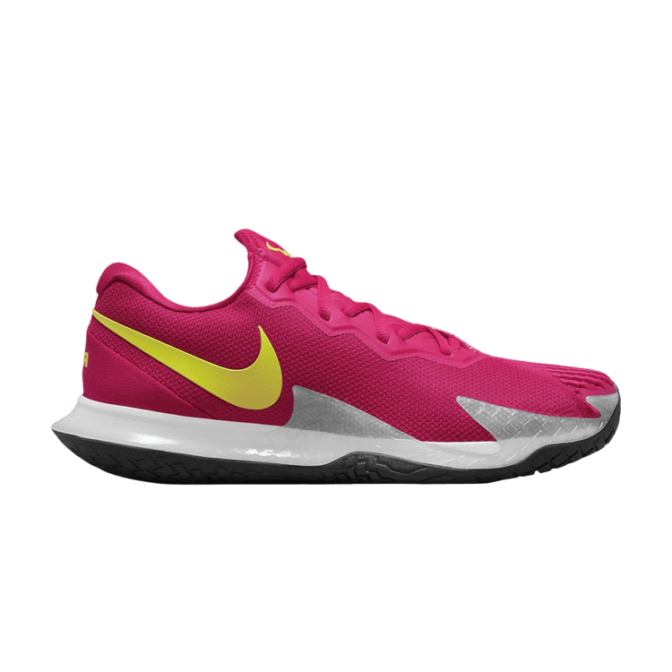 NikeCourt Zoom Vapor Cage 4 Rafa 'Hibiscus Yellow Strike' — Mystic Hibiscus/Yellow Strike