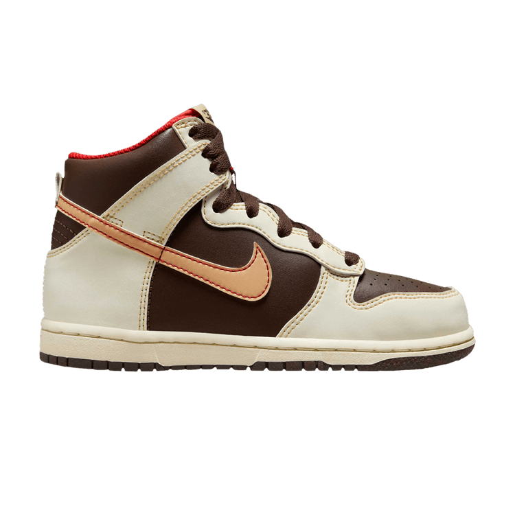 Nike Dunk High PS 'Baroque Brown' — Baroque Brown/Sesame/Coconut Milk/Mystic Red