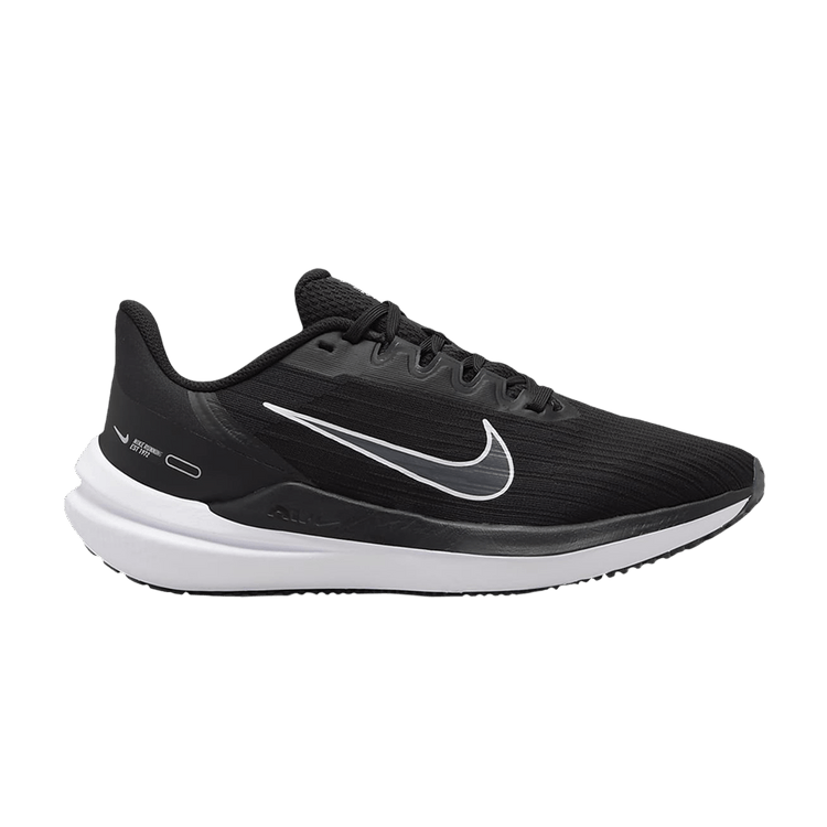 Nike Wmns Air Winflo 9 'Black Dark Smoke Grey' — Black/Dark Smoke Grey/Pure Platinum/White