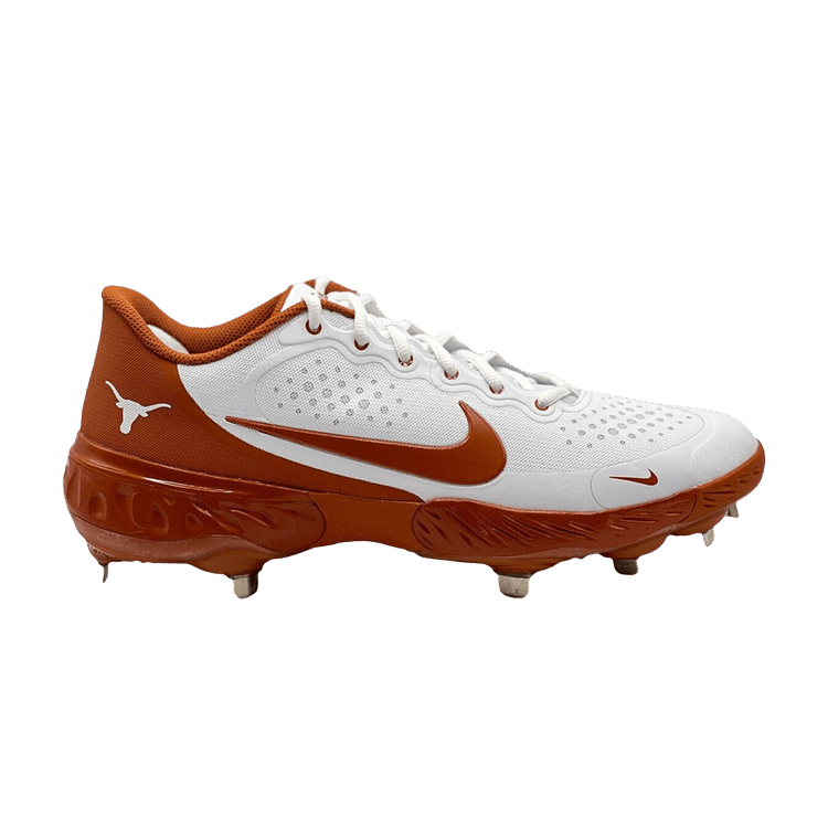 Nike Alpha Huarache Elite 3 Low 'Texas' — White/Burnt Orange
