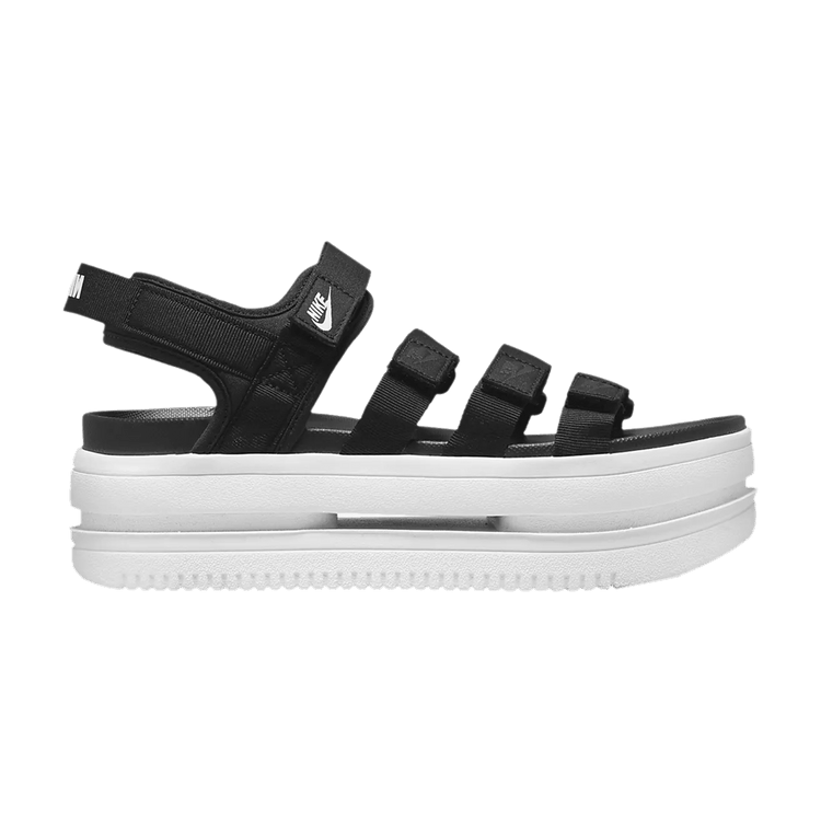 Nike Wmns Icon Classic Sandal 'Black White' — Black/White/White