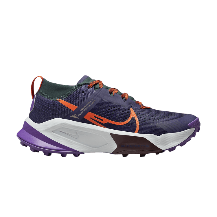 Nike Wmns ZoomX Zegama 'Purple Ink Safety Orange' — Purple Ink/Deep Jungle/Purple Cosmos/Safety Orange