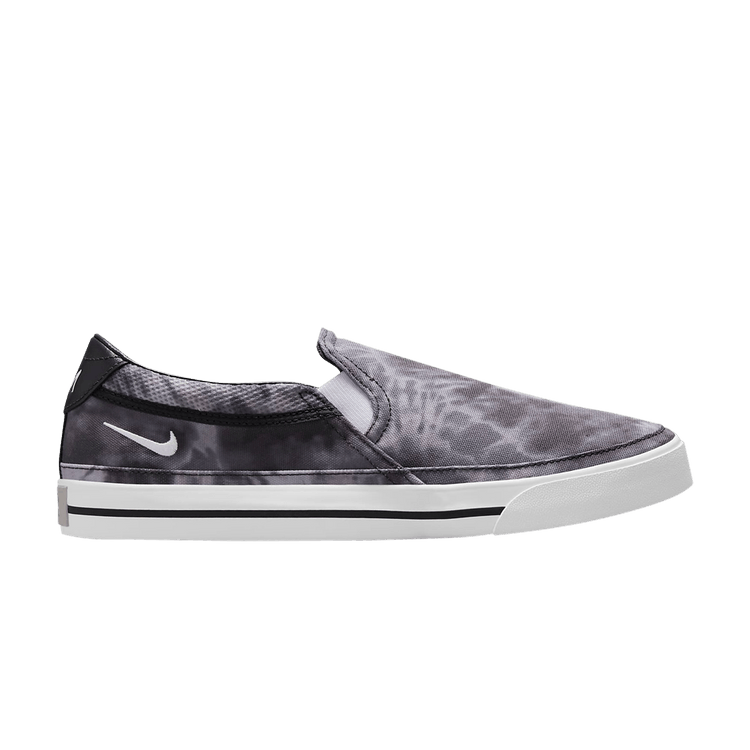 Nike Court Legacy Print 'Tie-Dye - Grey Fog' — Multi-Color/Dark Smoke Grey/Grey Fog/White