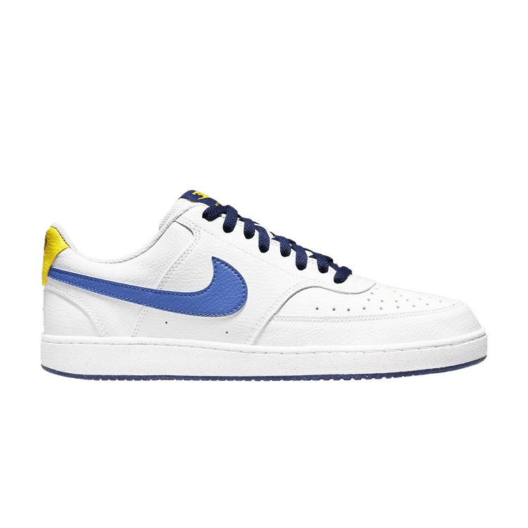 Nike Court Vision Low Next Nature 'White Hyper Royal' — White/Hyper Royal/Blue Void