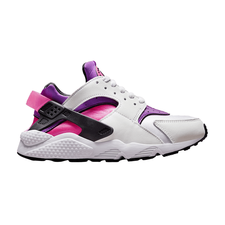 Nike Wmns Air Huarache 'White Hyper Pink Purple' — White/Hyper Pink/Vivid Purple/Black