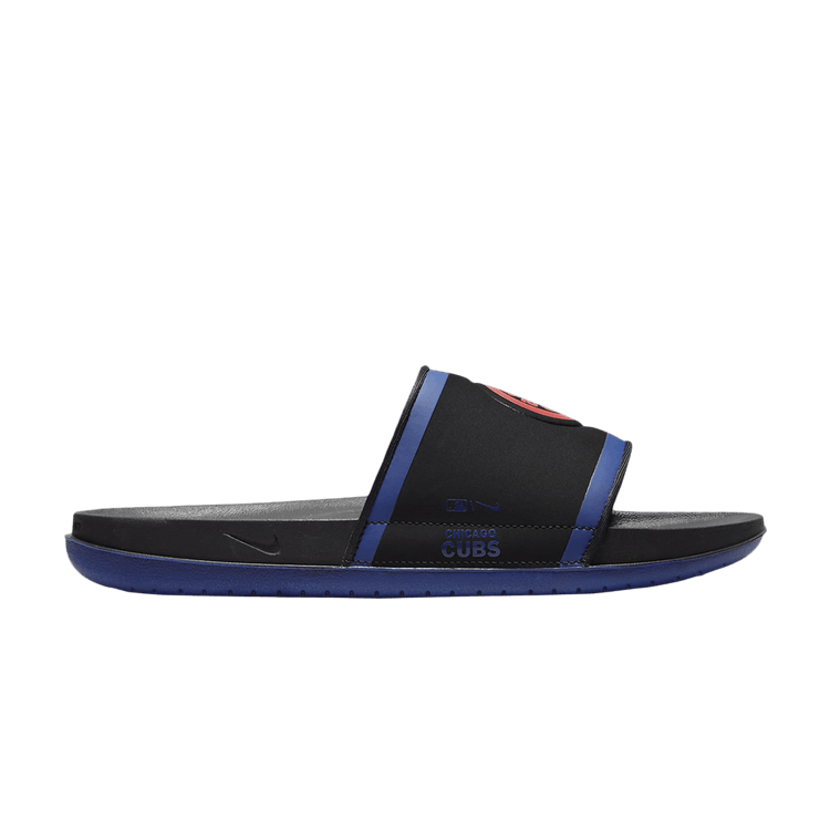 MLB x Nike Offcourt Slide 'Chicago Cubs 2023' — Black/Deep Royal Blue/Sport Red