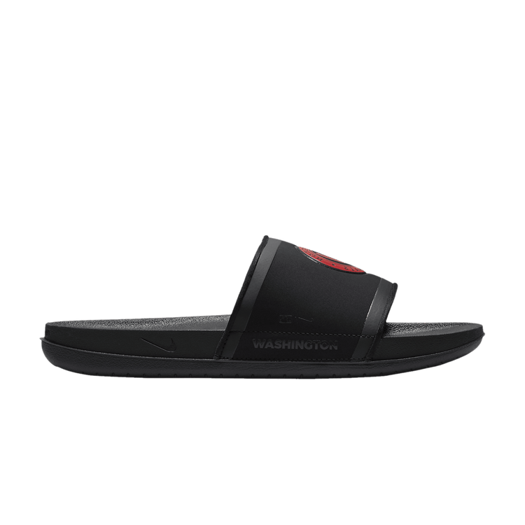 MLB x Nike Offcourt Slide 'Washington Nationals' — Black/Pitch Blue/Sport Red