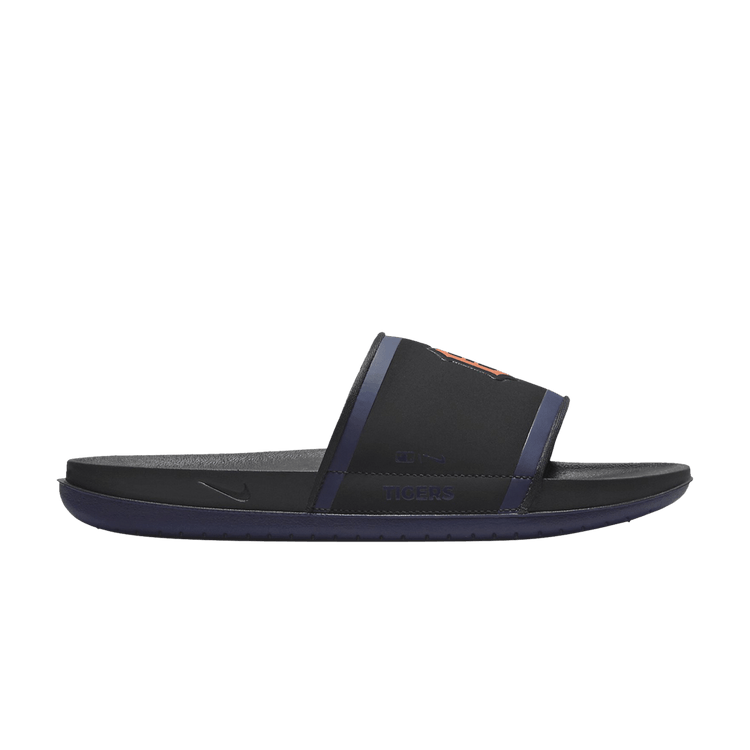 MLB x Nike Offcourt Slide 'Detroit Tigers' — Black/College Navy/University Orange