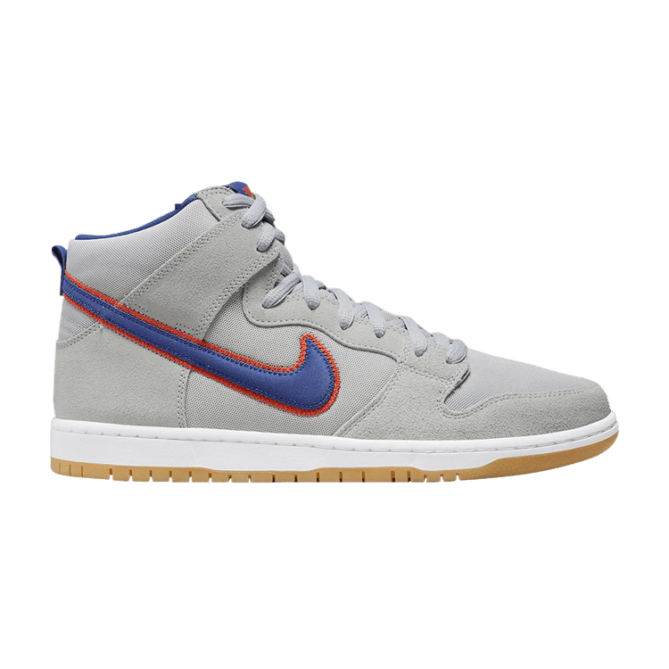 Nike Dunk High SB 'New York Mets' — Cloud Grey/Rush Blue/Team Orange/White