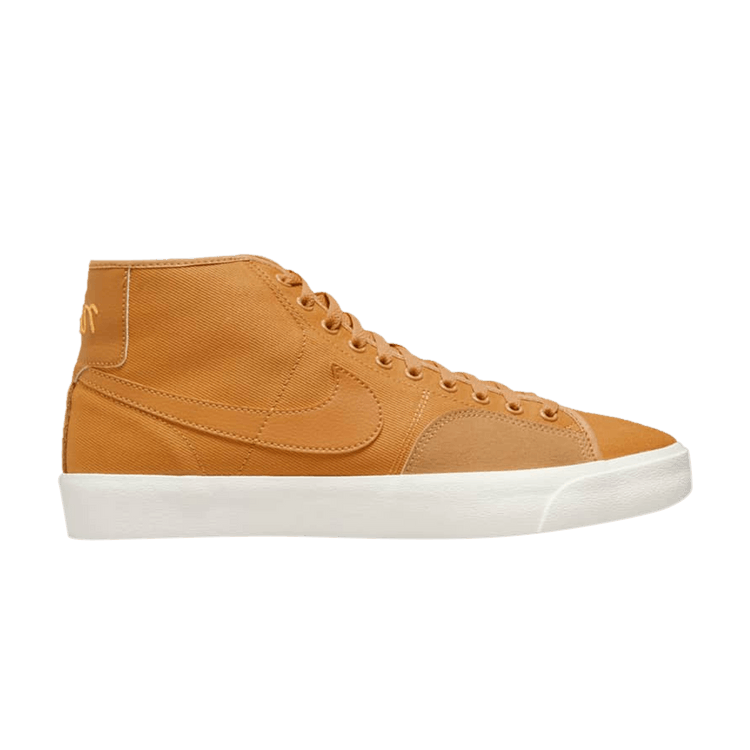 Nike Blazer Court Mid Premium SB 'Light Curry' — Light Curry/Light Curry/Sail/Light Curry