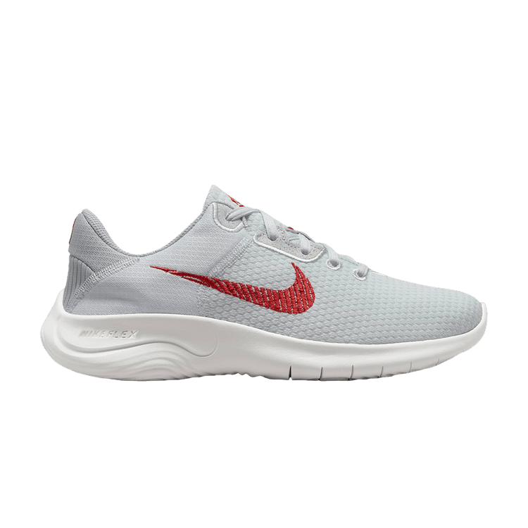 Nike Wmns Flex Experience Run 11 Next Nature Wide 'Pure Platinum Light Crimson' — Pure Platinum/Wolf Grey/Summit White/Light Crimson