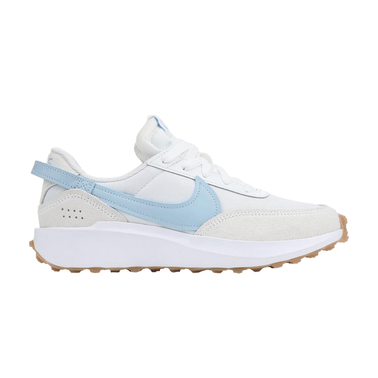 Nike Wmns Waffle Debut 'White Blue Gum' — White/Blue/Gum