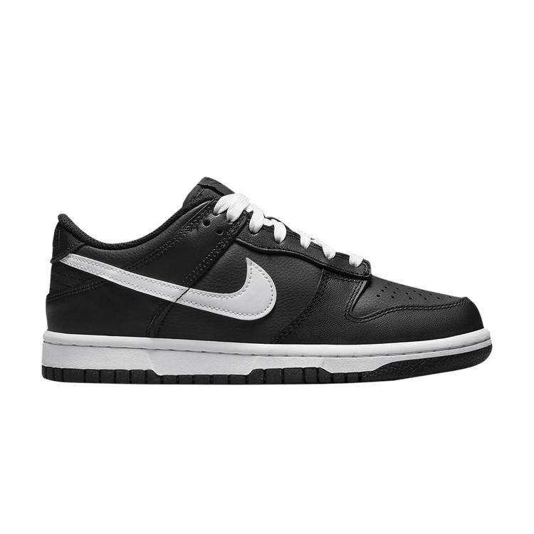 Nike Dunk Low GS 'Black Panda' — Black/White/Off Noir