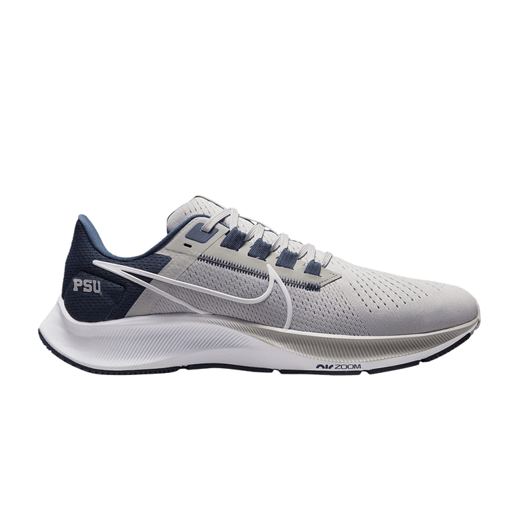 Nike Air Zoom Pegasus 38 'Pewter Grey' — Pewter Grey/College Navy/White