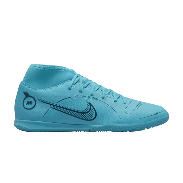 Nike Mercurial Superfly 8 Club IC 'Blueprint Pack' — Chlorine Blue/Laser Orange