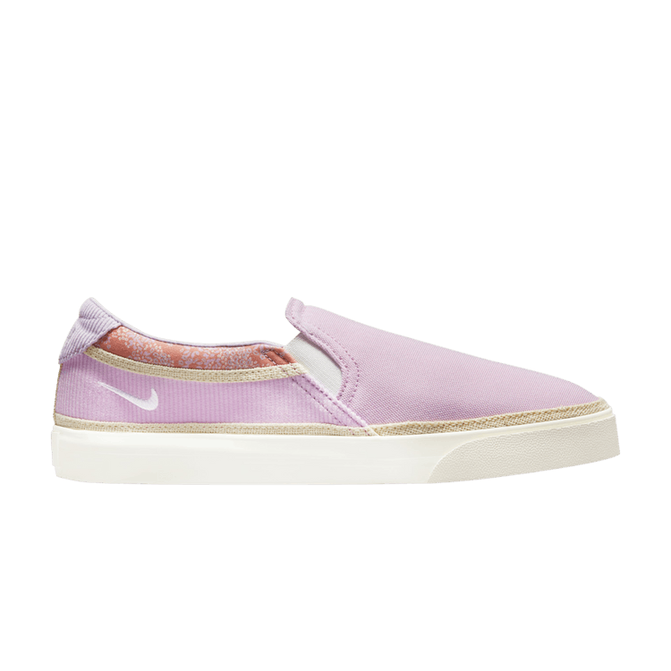 Nike Wmns Court Legacy Slip-On 'Arctic Pink' — Arctic Pink/White/Infinite Lilac