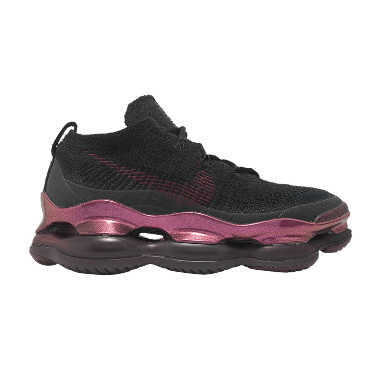 Nike Wmns Air Max Scorpion Flyknit 'Black Burgundy' — Black/Burgundy