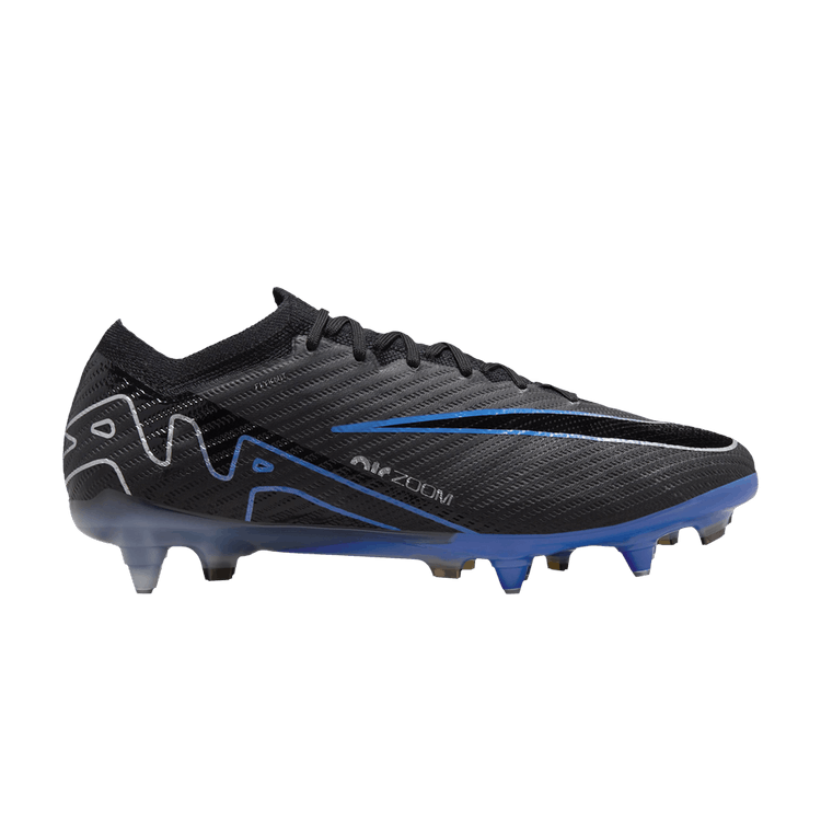 Nike Zoom Mercurial Vapor 15 Elite SG Pro AC 'Shadow Pack — Black/Hyper Royal/Chrome