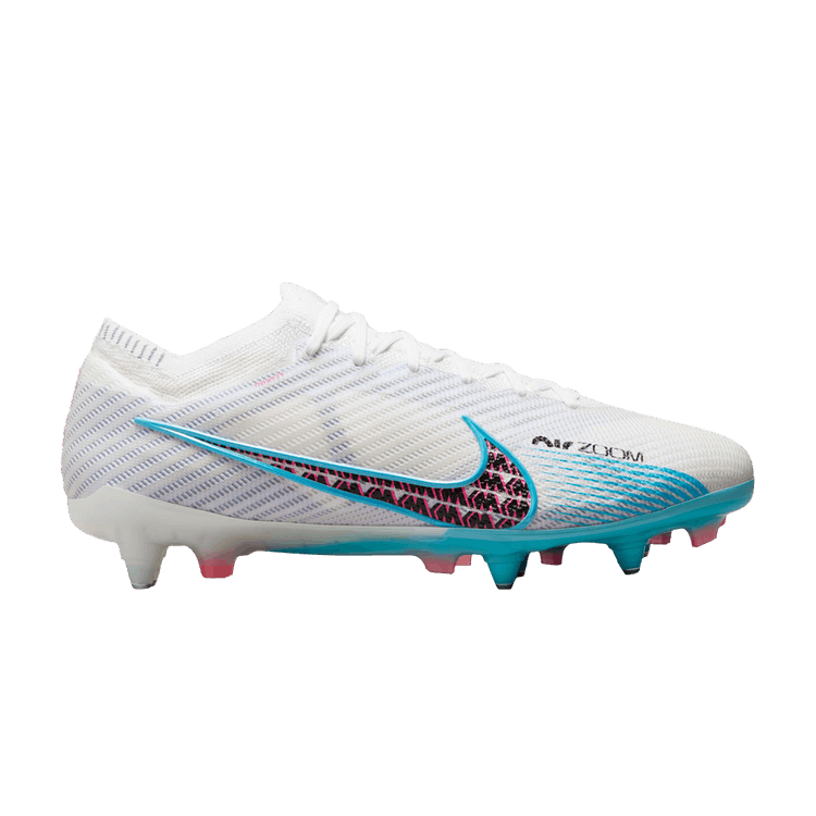 Nike Zoom Mercurial Vapor 15 Elite SG Pro AC 'Blast Pack' — White/Pink Blast/Indigo Haze/Baltic Blue