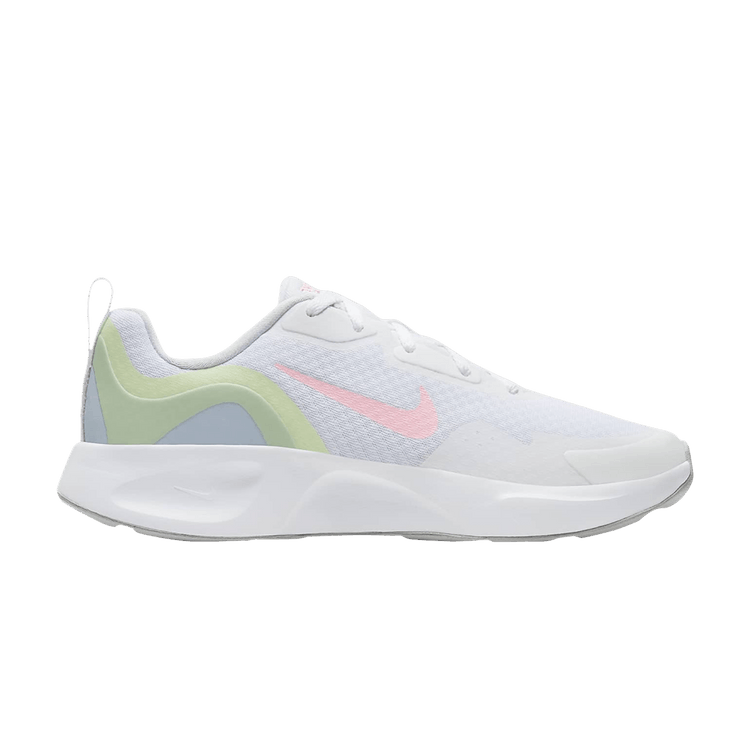 Nike Wearallday GS 'White Arctic Punch' — White/Pure Platinum/Light Liquid Lime/Arctic Punch