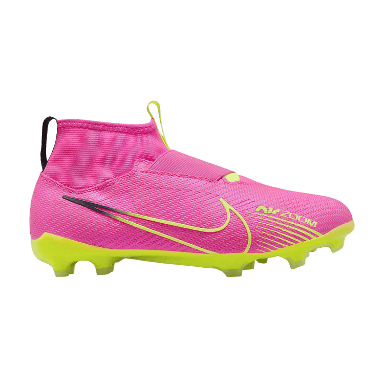 Nike Zoom Mercurial Superfly 9 Pro FG GS 'Luminous Pack' — Pink Blast/Gridiron/Volt