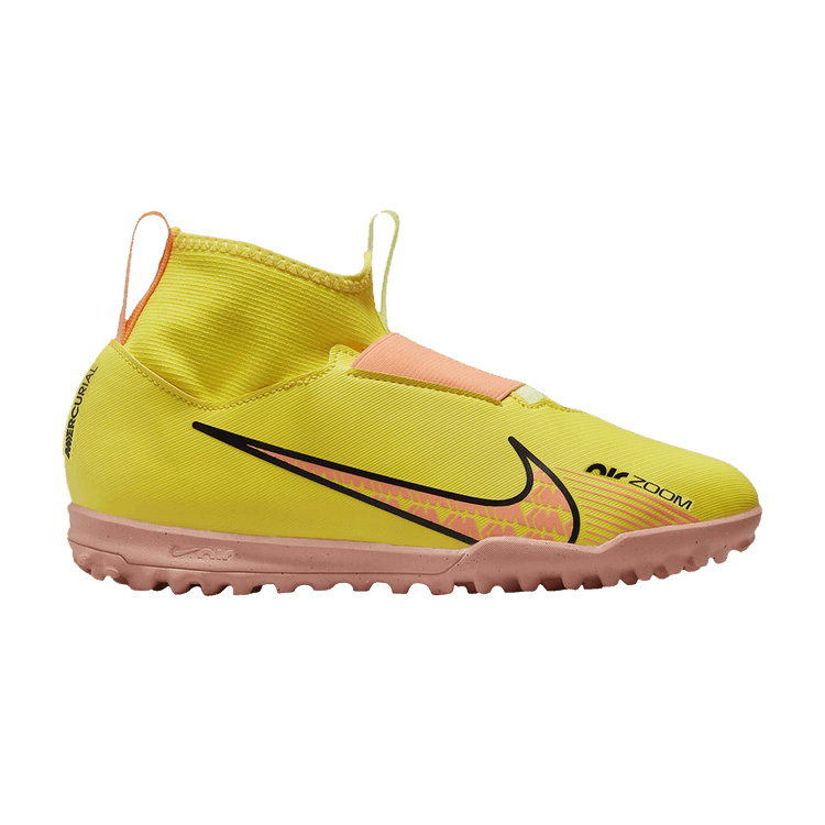 Nike Zoom Mercurial Superfly 9 Academy TF GS 'Lucent Pack' — Yellow Strike/Volt Ice/Coconut Milk/Sunset Glow