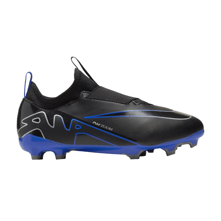 Nike Zoom Mercurial Vapor 15 Academy MG GS 'Shadow Pack' — Black/Hyper Royal/Chrome