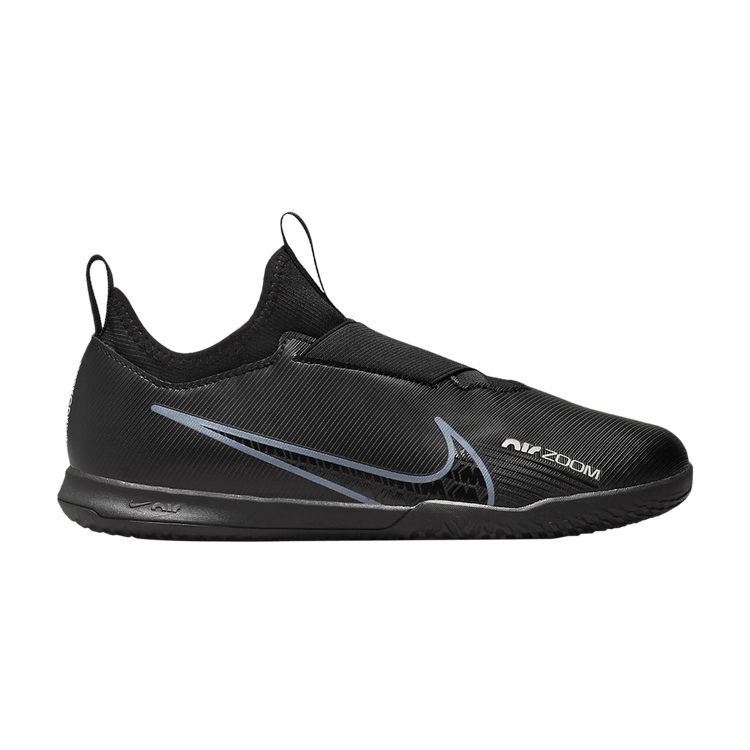 Nike Zoom Mercurial Vapor 15 Academy IC GS 'Black Dark Smoke Grey' — Black/Summit White/Volt/Dark Smoke Grey