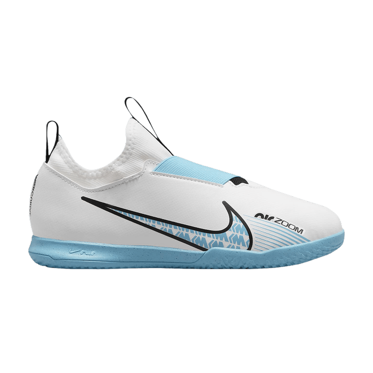 Nike Zoom Mercurial Vapor 15 Academy IC GS 'Blast Pack' — White/Pink Blast/Baltic Blue
